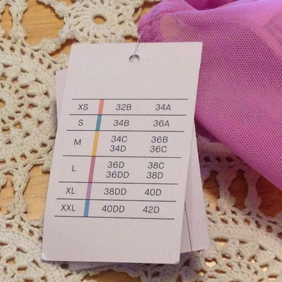 Auden sheer unlined bralette, size  S, pullover - Picture 8 of 8